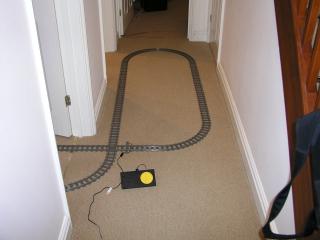 The first track layout