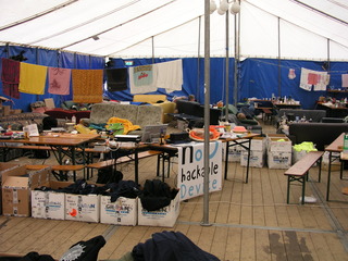 BSD Tent at the HAR 2009